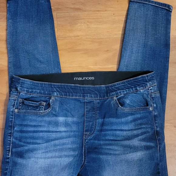 Jegging Jeans by Maurices™ Pull On Jeggings Size 14 - Picture 13 of 16